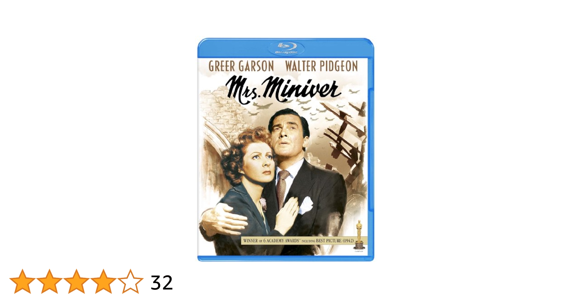 Amazon.co.jp: ミニヴァー夫人 [Blu-ray] : グリア・ガーソン