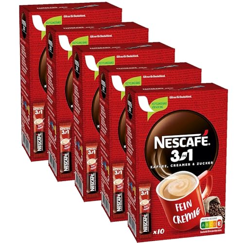 NESCAFÉ 3-in-1 Sticks, caffè istantaneo, con caffè...