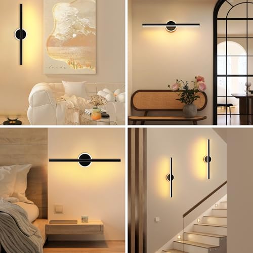 Luces de pared que funcionan con pilas para iluminar estanterías de biblioteca 2