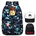 Produktbild Kinder Roblox Rucksack, Student Bookbag Schultasche Laptop Daypack Reiserucksack Computertasche für Jungen Mädchen Teenager Spiel Fans Geschenke (Linge 4)