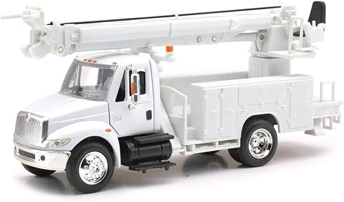 Camión excavador utilitario internacional 4200 modelo de metal fundido a presión escala 1/43