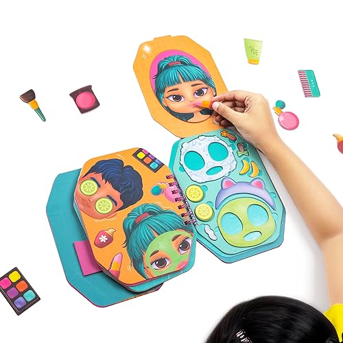 Image of LoveDabble Pretend Play Cosmetic&Makeup Kit|Yippie Yay! Salon Day!-Lovedabble|Girl Makeup Toys|Birthday Gift for Girls&Kids|for Ages 3 4 5 6 7|18 Pieces Girl Makeup Toys|Cosmetic Kit for Girls, Pink