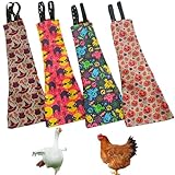 GGAUBAIFI 4 Stück Halloween-Hühnerwindeln für Hühner, Geflügelwindeln, mehrfach verwendbare Haustierwindeln, waschbare Entenwindeln für echte Enten mit Fliege für Geflügel – M