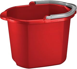 Sterilite 11215806 16 Quart Red Dual Spout Pail