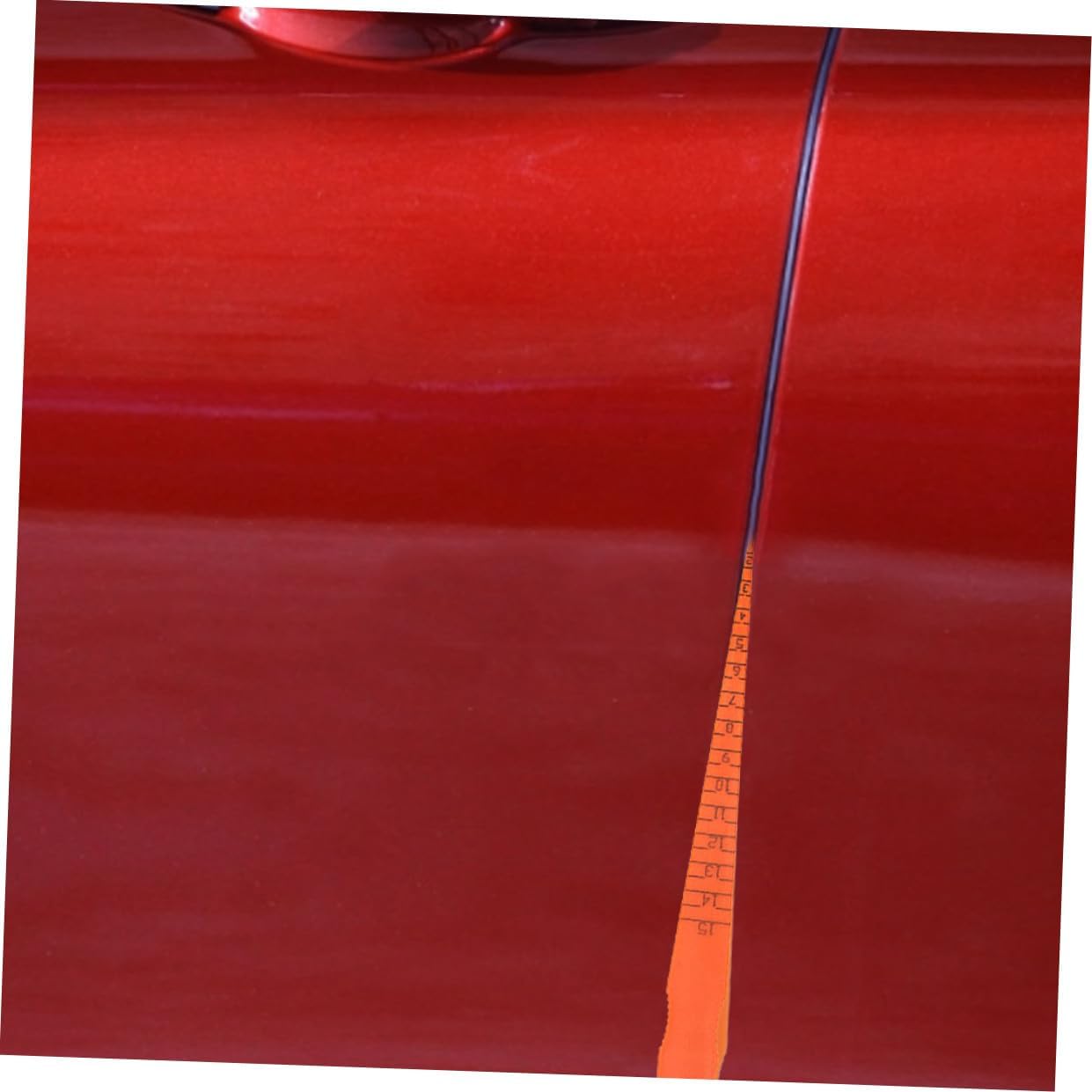Plastic Car Door Panel Gap Gauge Measuring Tool Engine Hood Ruler for Vehicle Surface Check