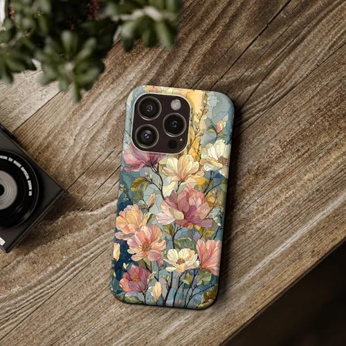 Coque iPhone 12 Pro Max design floral pour femme active - 5