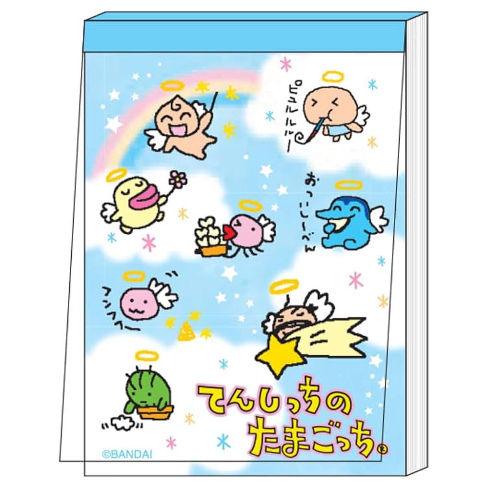 Amazon.co.jp: サンスター文具 てんしっちのたまごっち メモミニ