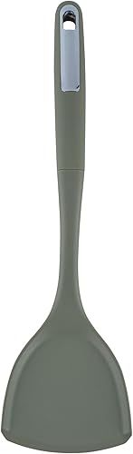 Miniatura 21 de Restaurantware Juego de utensilios de silicona, paquete de 10 herramientas de cocina de mango antideslizante, 6 piezas, resistentes al calor,