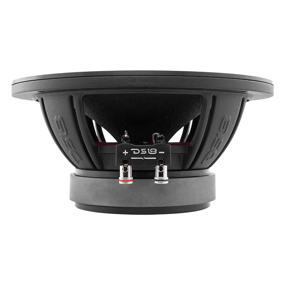 DS18 PRO-ZXI8M - Altoparlante per auto, 8", 600 W, 8 Ohm (1 altoparlante)