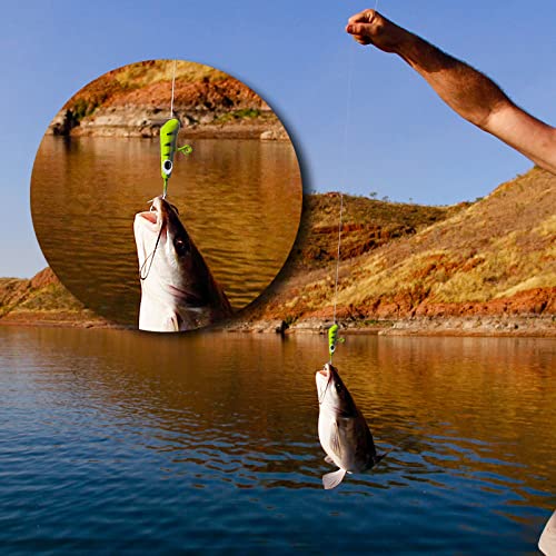 KINBOM 30 Stück Angelhaken, Kohlenstoffstahl Angelköder Jigs Lebensecht Crappie Panfish Zander Jighead Angelhaken… – Bild 6