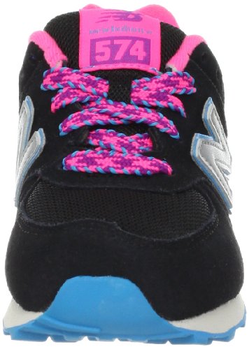 Image of New Balance Kids 574 New-b V2 Familiar Ground Hook and Loop Sneaker