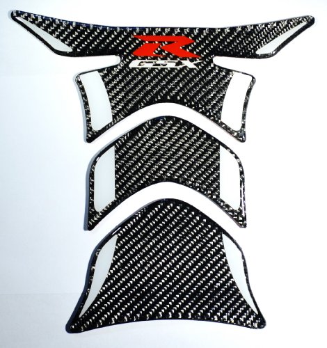 RZ Moto Fit Suzuki GSX-R GSXR 1000 600 750 Carbon Fiber Motorcycle Tank Protector Pad sticker trim