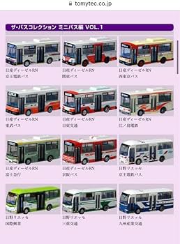 Amazon.co.jp: バスコレミニバス編VOL.1BOX販売品珍品 : おもちゃ