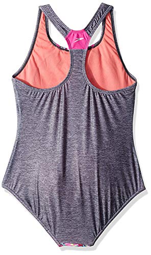 Image of Speedo Girls Printed Sport Splice