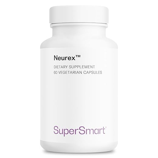 SUPERSMART - Neurex - Help Improve Memory & Speed of Cognitive Processing - Help Prevent Cerebral Aging - Brain Supplement Formula | Non-GMO & Gluten Free - 60 Vegetarian Capsules