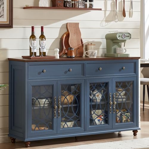 Joaxswe Farmhouse Sideboard Buffet Cabinet with Storage,59