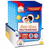 Pannolini Mutandino Taglia 5 Junior 12-18 kg 14 Pezzi Sole e Luna Giorno e Notte Variazioni 4/8/12 Confezioni (4 PEZZI)