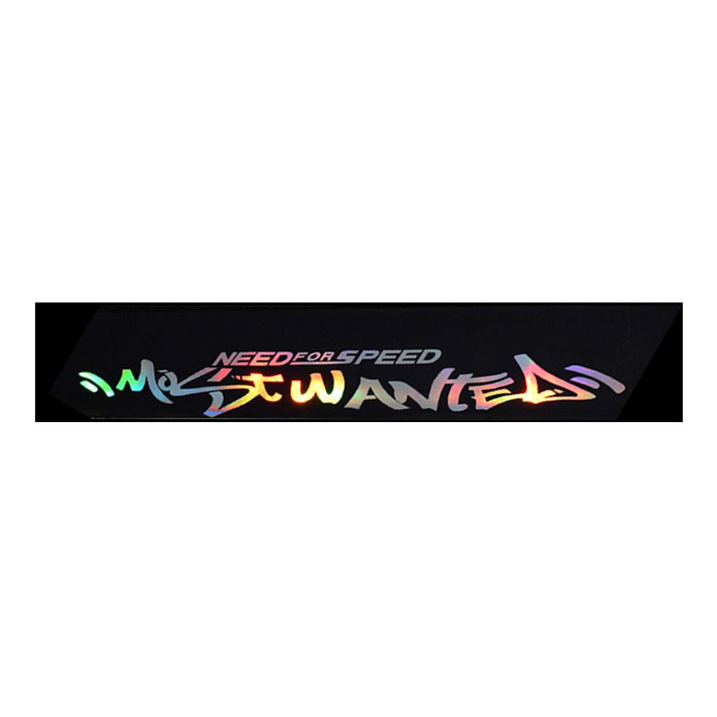 Maxtonser Laptop Truck Motorcycles Cartoon Fun Car Sticker Reflective Letter Waterproof Sunscreen Door Decal PVC Decoration
