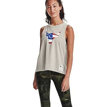 Amazon.co.jp: Under Armour Women's Project Rock Tank (Summit