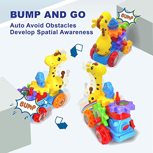 Yanpoake Baby Giraffe Musical Toys Vehicle Toddlers Ring Toss Game With Music Sounds & Lights, Family Interactive Games Car Toys, Electronic Early Development Toys For Kids Ages Up To 6 #TOP2