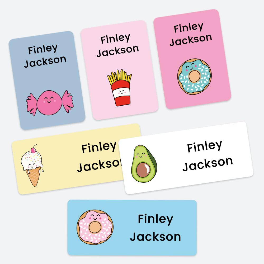 Dotty about Paper Doughnut Mix - Pack of 43 Name Labels — image 1