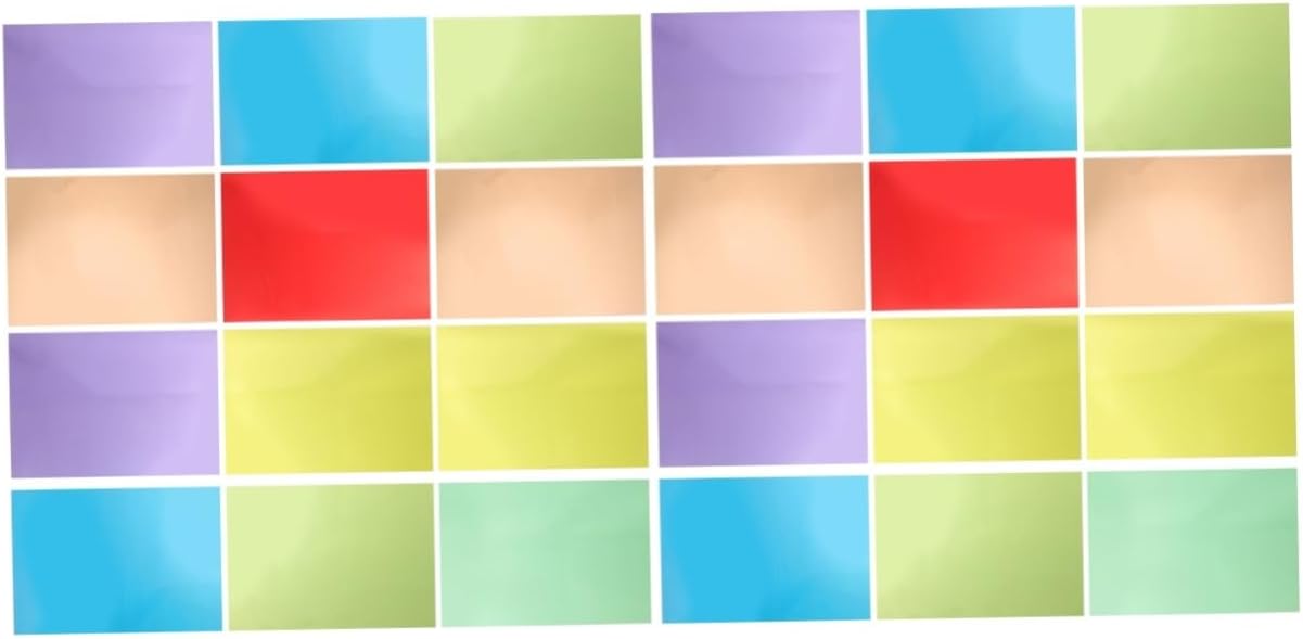 2sets Colored Cellophane Craft Supply Cellophane Paper Film Cellophane Plate Craft Material Cellophane for Craft PVC 14sheets*2/212