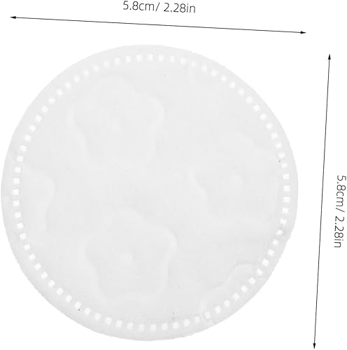 Miniatura 8 de 1 bolsa de almohadillas de eliminación de maquillaje puro, exfoliantes faciales rondas para limpieza diaria, suaves y absorbentes, para eliminación