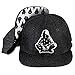 Nebelkind Snapback Cap Black Denim Schwarz Weiß Kappe 6-Panel One Size