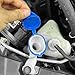 Jitrendo Windshield Washer Fluid Cap, Car Windshield Wiper Reservoir Cap, Windshield Wiper Fluid Cap Compatible with Ford 2012-2018 Windshield Washer Reservoir Cap