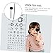 FOMIYES 1set Wear-Resistant Eye Occluders Portable Test Tools Hand Pointers for Accurate Eye Examinations for Optometrists and Optical Shops