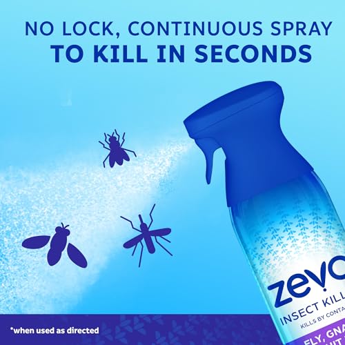 image for Zevo Flying Insect Killer Spray - Bug Spray for Home Use - Versatile G