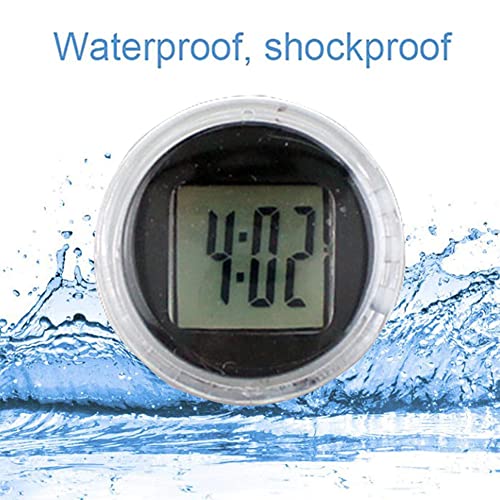 Digitale Uhr für Motorradlenker, Mini-Uhr für Motorrad