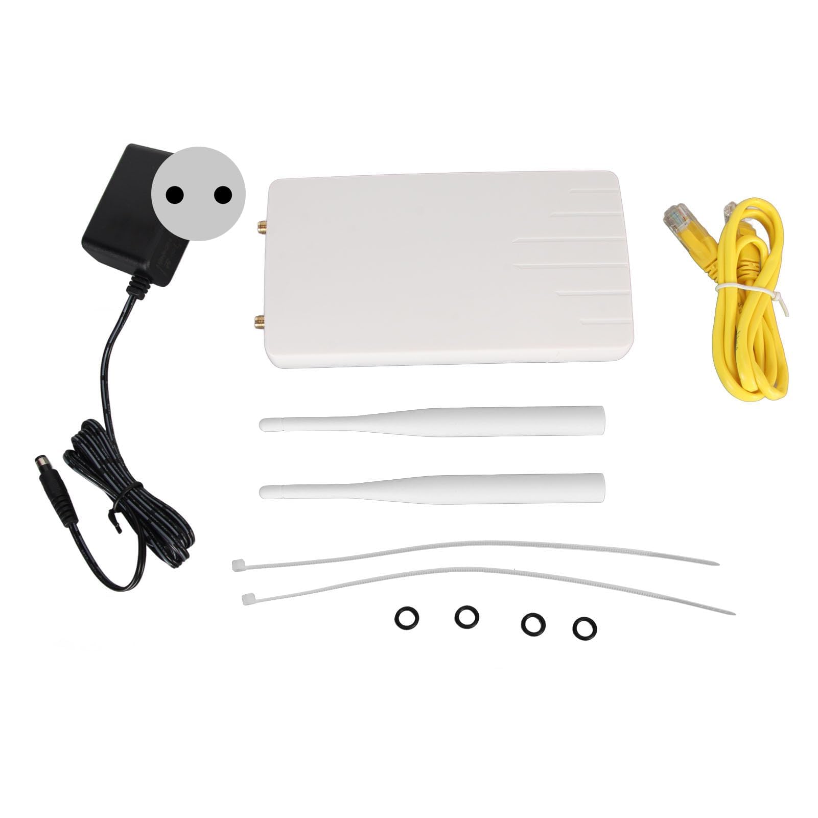 Routeur de Modem 4G LTE Extérieur débloqué avec Emplacement pour Carte SIM, Routeur WiFi de Carte SIM Extérieur étanche 4G LTE CPE Routeurs LTE 150 Mbps pour L'usine (Prise UE)