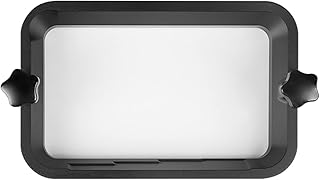 KOYOFEI Creality Metal Resin Tank for Halot One Resin 3D Printer, Fep Pre-Installed, Filaments Tray Kit Resin Vat for Ld-002H Ld-002R Large 304 Stainless Steel