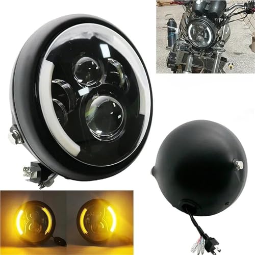 Lampe phare de moto support stable pour Chopper et Street Tracker