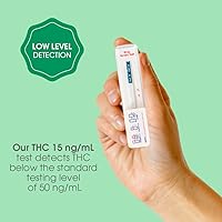 Vista 2 de Prueba de drogas instantánea THC en el hogar, prueba de detección de cannabis de un solo panel de 15 ng/ml, kit de prueba de orina de marihuana