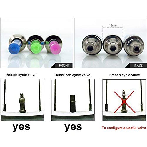 2 Pezzi Tappo Valvola Pneumatico Per Raggi Ruota Per Bici - Foto 12