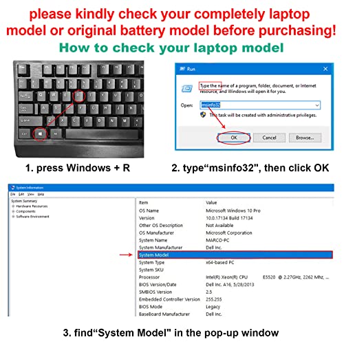 Fancy Buying Laptop Battery For Dell Latitude D620 D630 D630C D630N D631 D640 Pc764, Jd634, 312-0383, 451-10298 P/N's: Pp18L Rd300 Rd301 Pc764 Tc030 Td175-12 Months Warranty (6 Cells 11.1V 5200Mah) #TOP7
