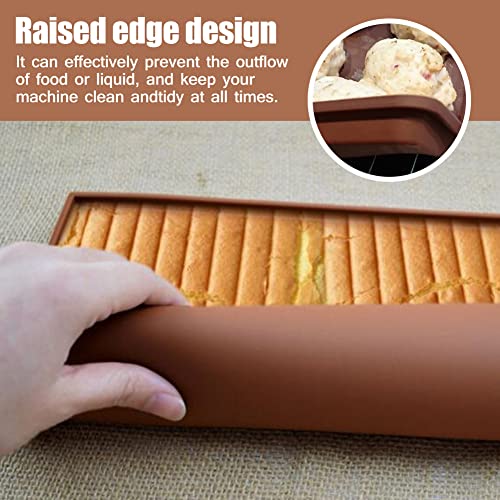 6Pcs Silicone Dehydrator Mats With Edge For 14" X 14" Trays Compatible With Excalibur Dehydrator, - Nonstick Silicone Drye Sheets Multi-Purpose Reusable For Jerky, Fruit, Meat, Herbs, Vegetables, Cracker… #TOP4