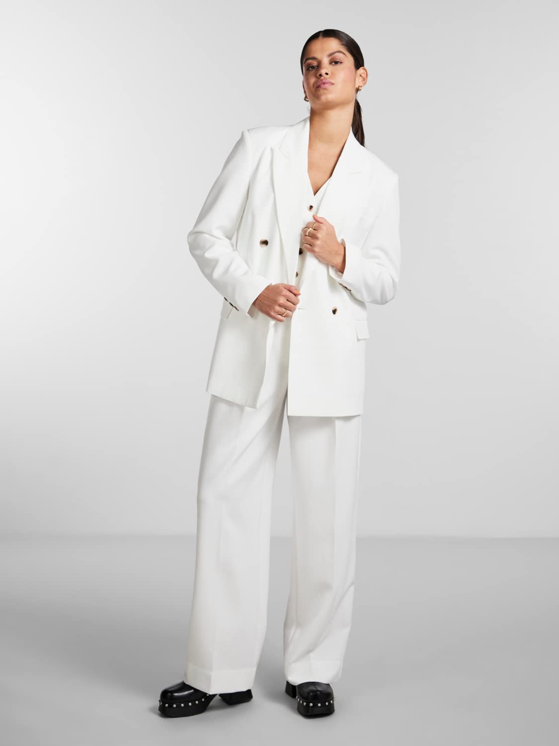 PIECES Pckyza Blazer Surdimensionné BC Femme