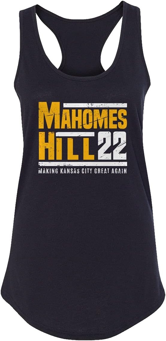 Mahomes Tyreek Kansas City 2022 Women's Racerback Tank Top