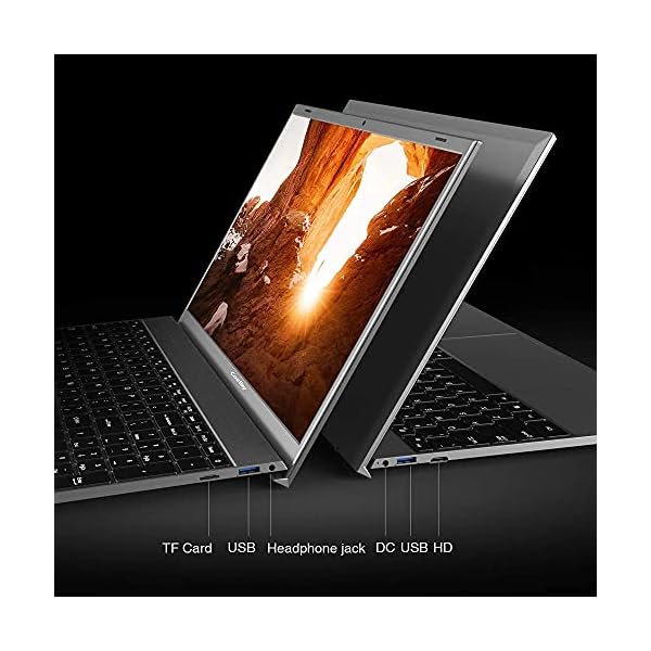 Coolby Windows 10 Pro Laptop, 15.6 inch 1920x1080 IPS Screen, 8GB DDR4 RAM / 256GB SSD Laptop Computers, Intel J4125 Quad-Core Processor, Support Update Windows 11, Dual WiFi, BT, Full Size Keyboard