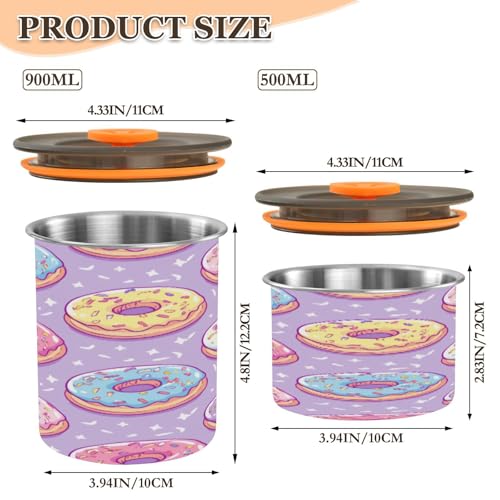 Envase hermético para café inoxidable Blueangle 900ml miniatura 2
