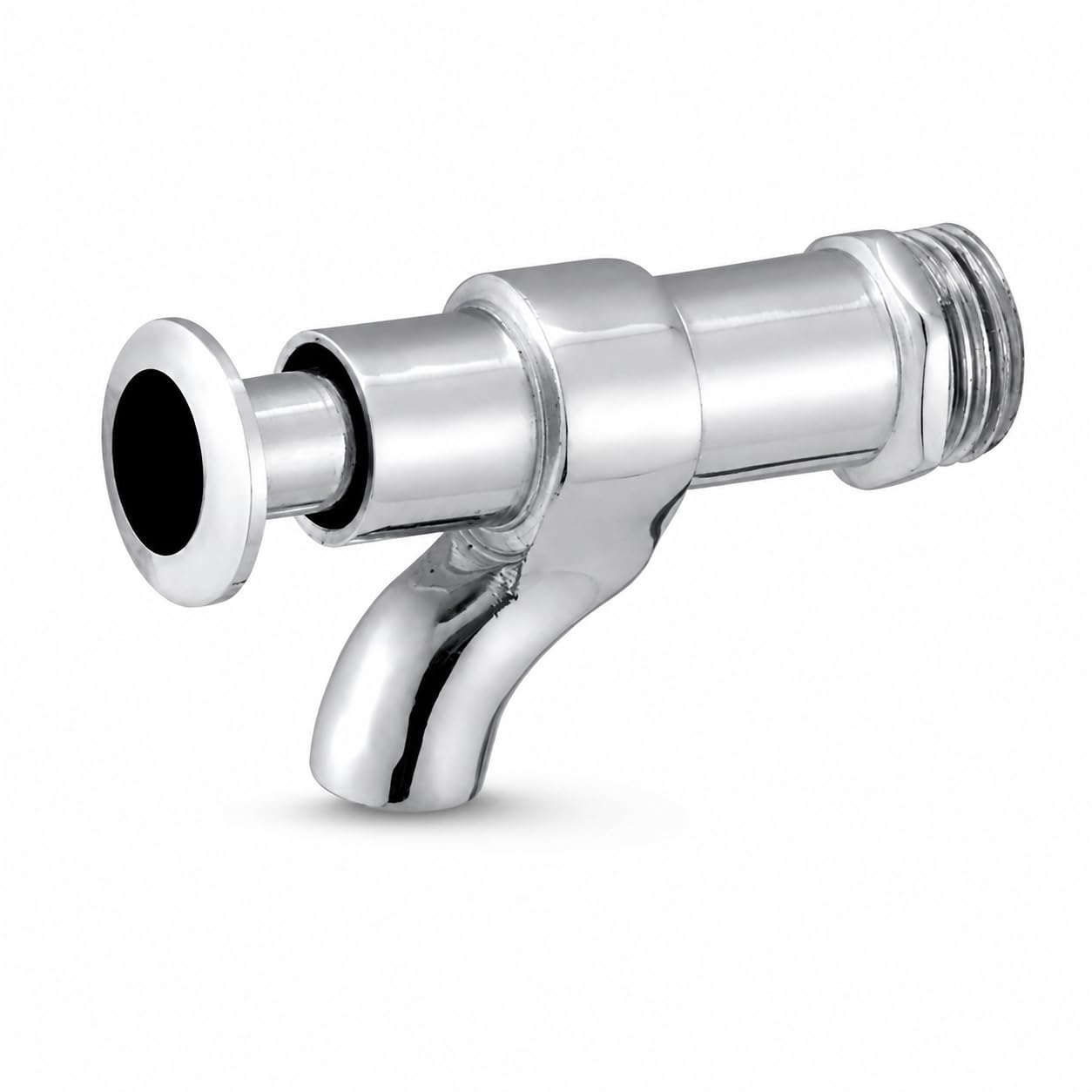 ZAP Chrome Brass Push Tap - Self-Closing Water Tap -1 ZAP Chrome Brass Push Tap - Self-Closing Water Tap -1