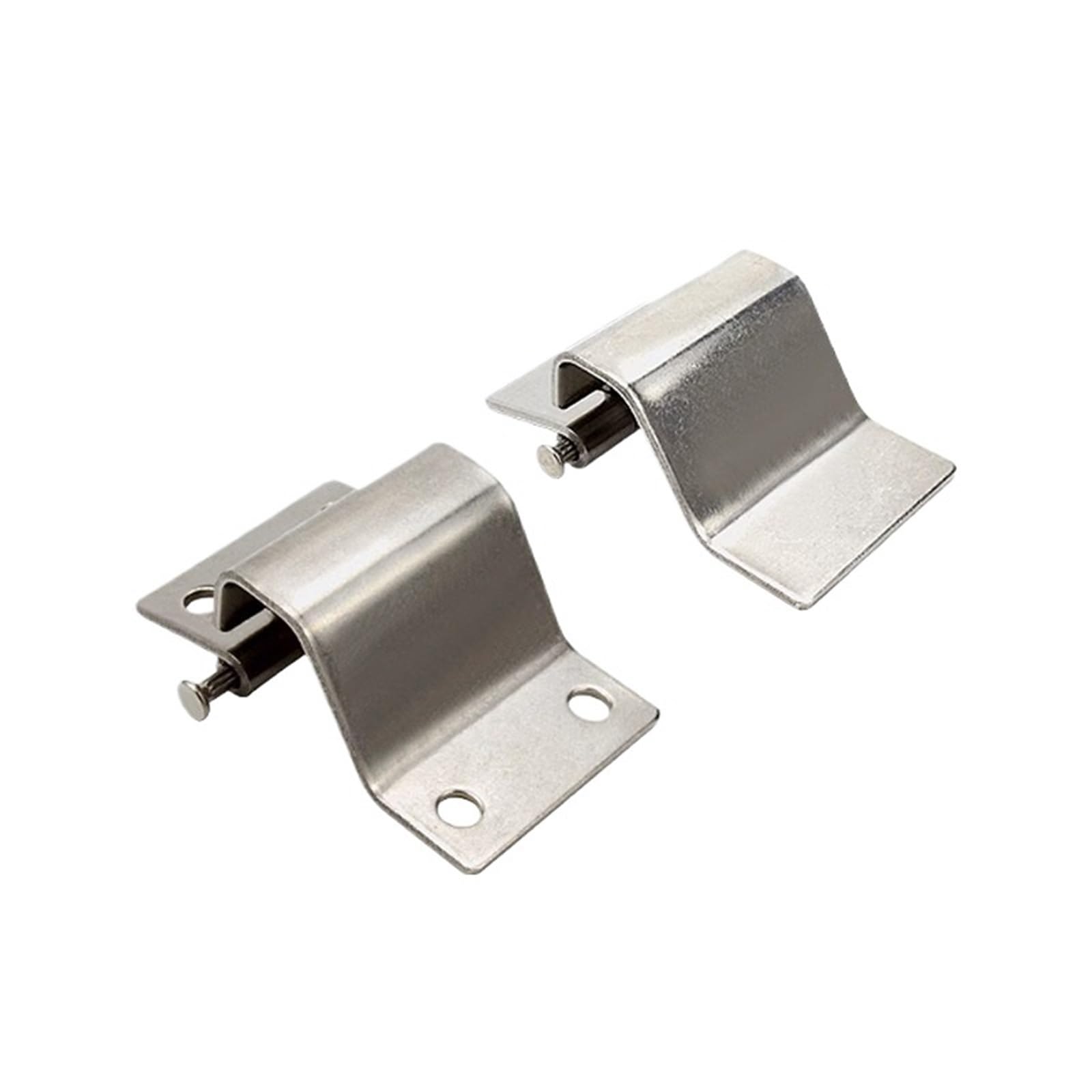 Douknail 304-With Holes Weldable Concealed Hinges For Stainless Steel Industrial Cabinet Doors 1Pcs(304-With Holes)