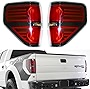 Boine Compatible With 2009 2010 2011 2012 2013 2014 Ford F150 F-150 Left Driver and Passenger Side Tail Light Housing - Red Smoked Tail Light