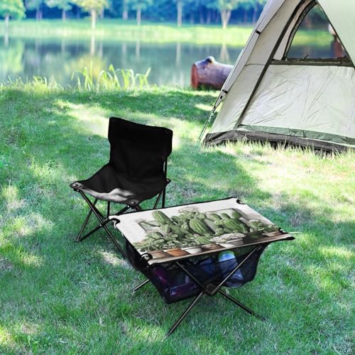 Mesa de Camping Plegable GOODOLD Camping Folding Tables, Diseño Ligero y Portátil con Bolsa de Transporte miniatura 5