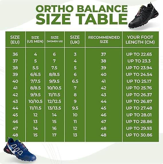 2025 Upgrade Shoes for Men Women, Ortho Balance - Orthopedic Pain-Relieving Walking Shoes for Lightweight Wide Breathable Non-Slip Waterproof Outdoor Comfort Slip-On Hiking2