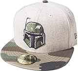 New Era Boba Fett Heather Oatmeal Camo Brim 59fifty 5950 Fitted Cap Star Wars Kappe Limited Edition