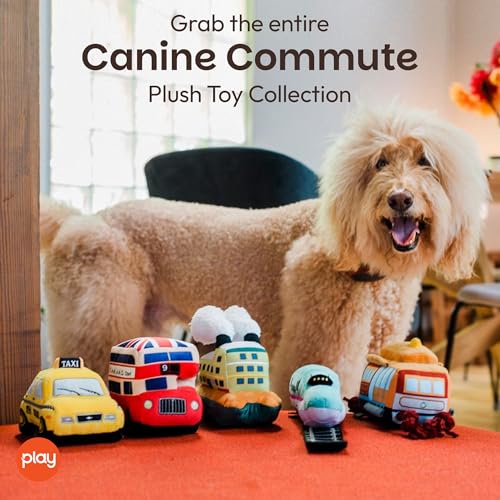 Juguete Mordible Sonoro Peluche para Perro Canine Commute miniatura 5